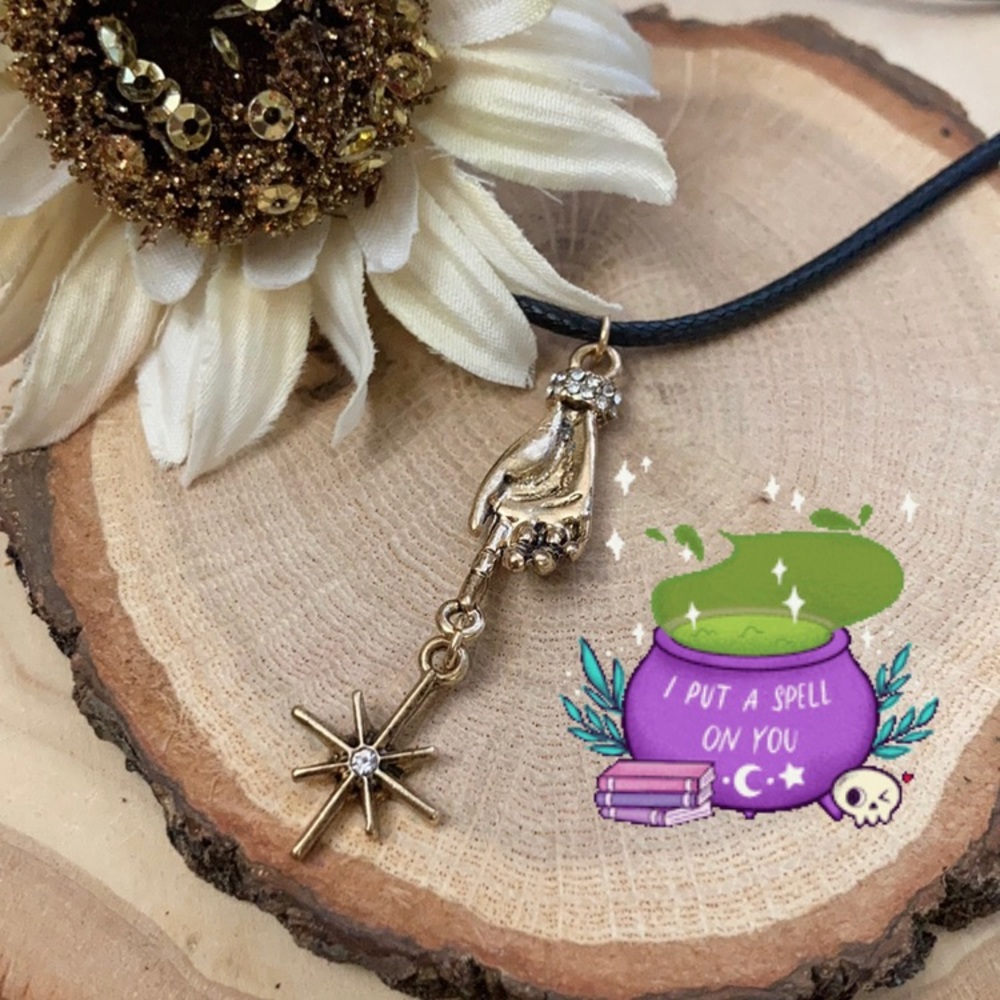 Spell Bound Witch Necklace